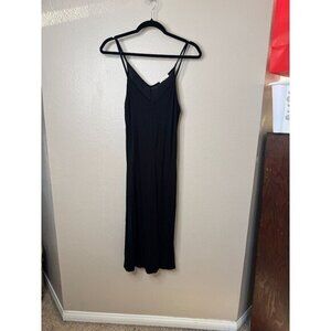L.A. Hearts Women's Black Dress Size S midi‎ dress spaghetti strap pullover